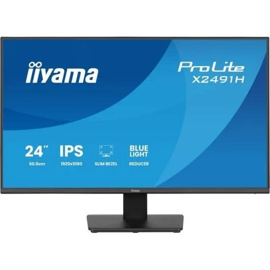 Monitor iiyama ProLite X2491H-B1 24" FullHD 120Hz IPS Sin Marcos 1ms