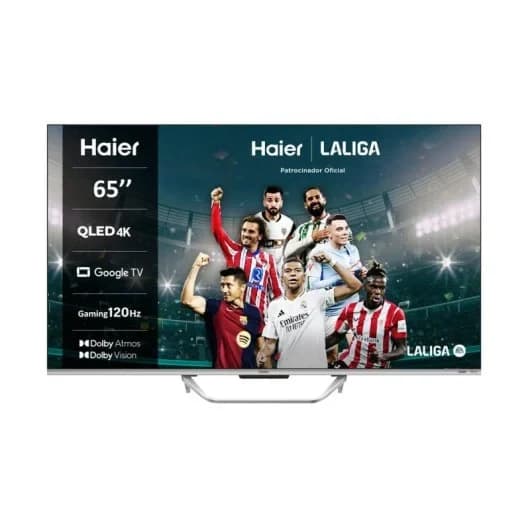 TV Haier QLED H65Q800UX 65" 4K UHD Google TV Dolby Vision Gaming 120Hz HDMI 2.1