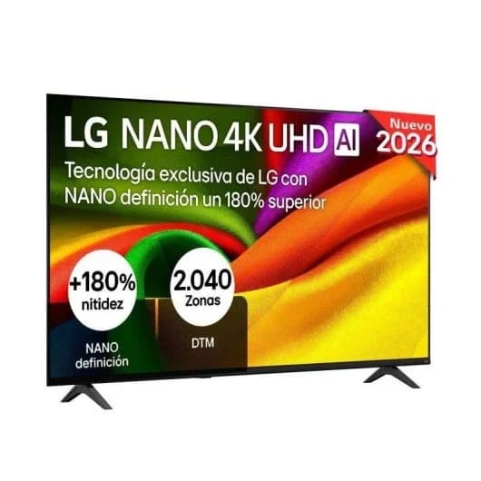 TV LG NANO 4K UHD AI 55NU850B6LA 55" 4K UltraHD 60Hz Smart TV WebOS HDR10 Pro