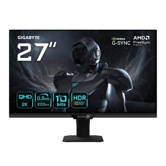 Monitor GIGABYTE G27Q20T 27" Quad HD 200Hz IPS FreeSync Premium HDR10 0,5ms